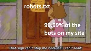 Bad bot